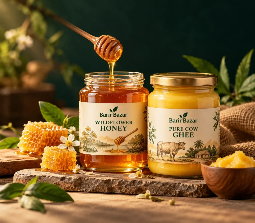 Honey and Ghee Family Combo