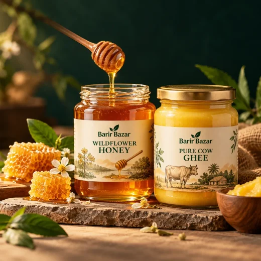 Honey and Ghee Family Combo